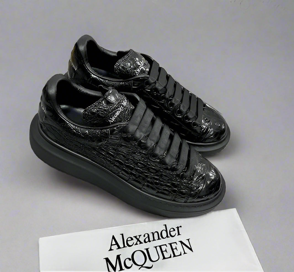 Adidași Alexander McQueen – Lux Îndrăzneț cu Textură Exotică
