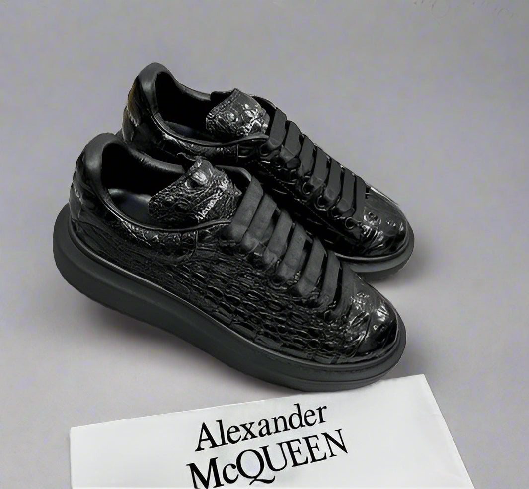 Adidași Alexander McQueen – Lux Îndrăzneț cu Textură Exotică