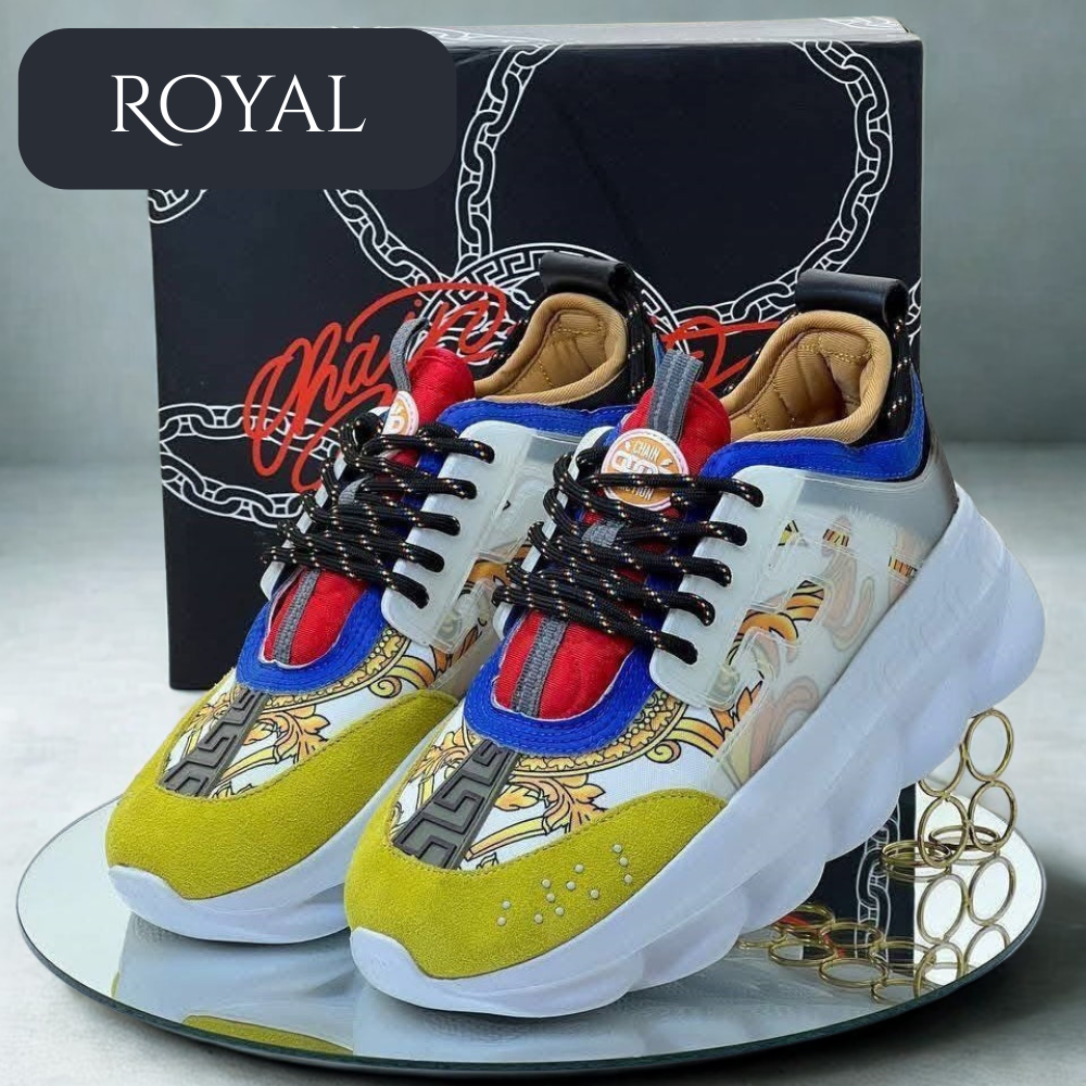 Adidași Versace Odissea CLS – Explozie de Culoare, Lux Fără Compromis