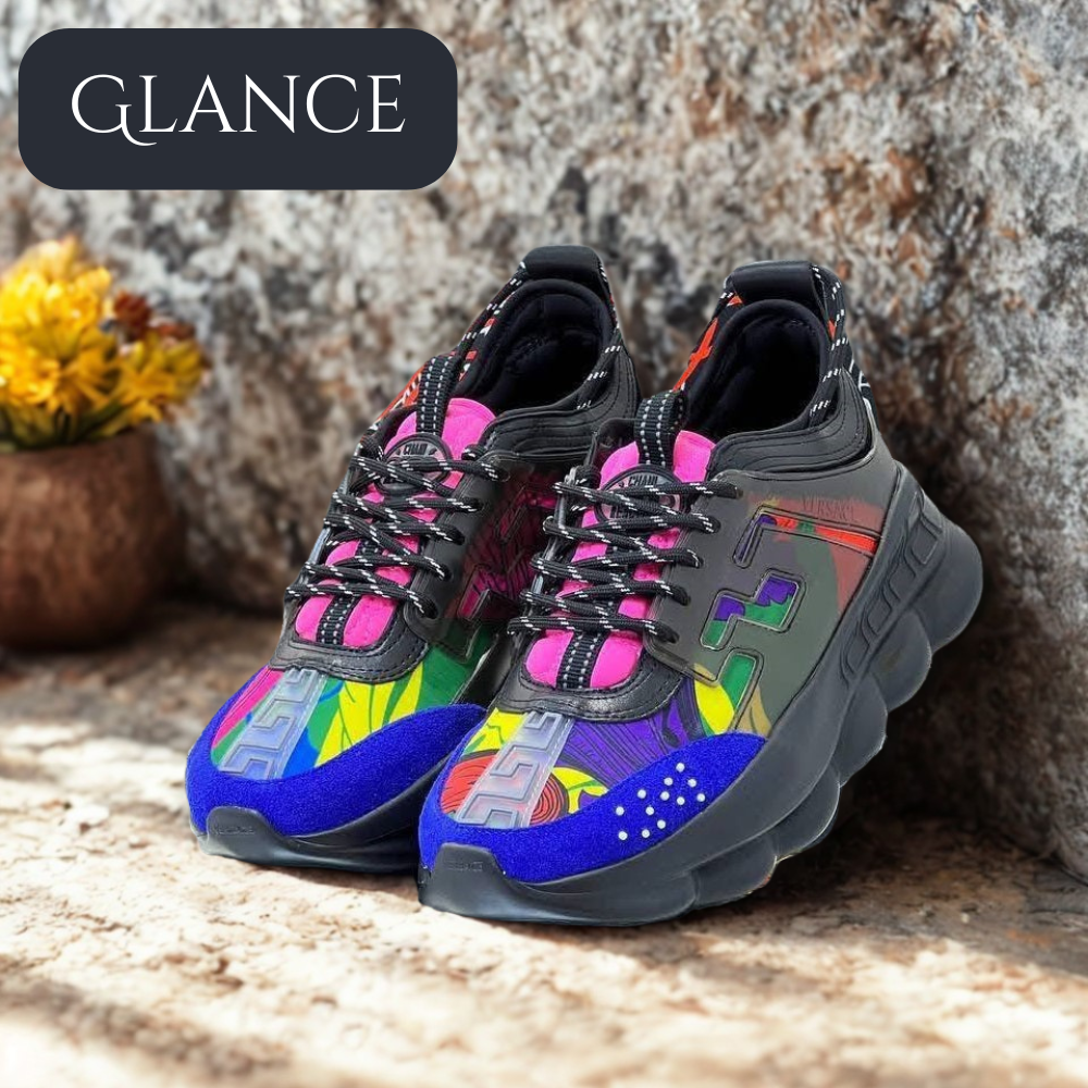 Adidași Versace Odissea CLS – Explozie de Culoare, Lux Fără Compromis