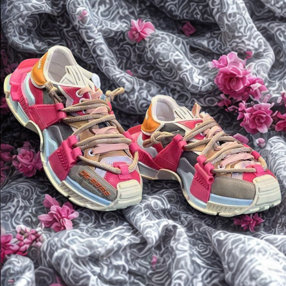 Adidași Dolce & Gabbana Track pentru Damă – Energie Urbană cu Accente de Lux