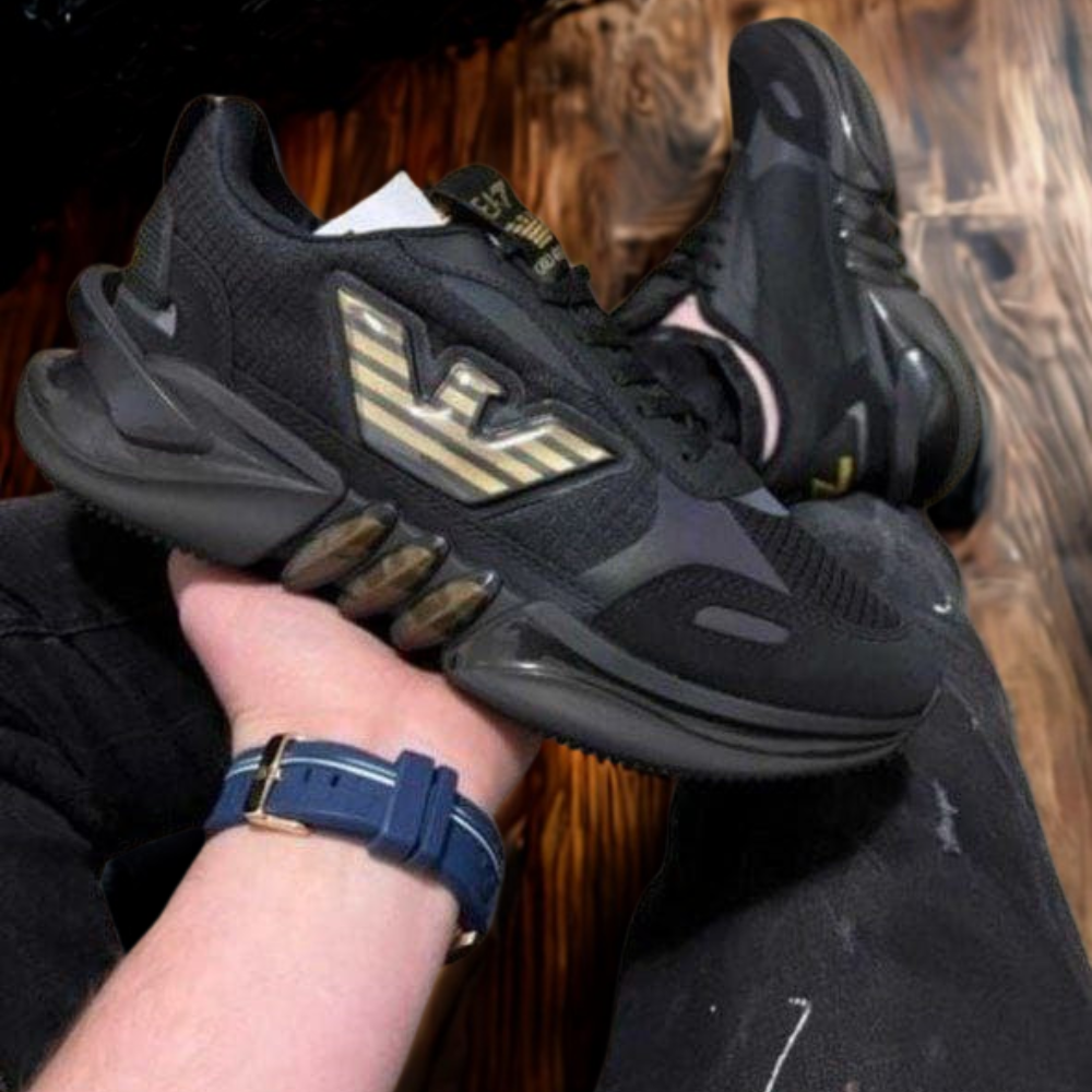 Adidași Armani pentru Bărbați – Lux Discret și Confort Modern