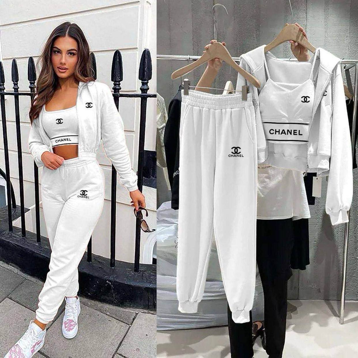 Compleu damă Chanel – casual , stil sport-lux