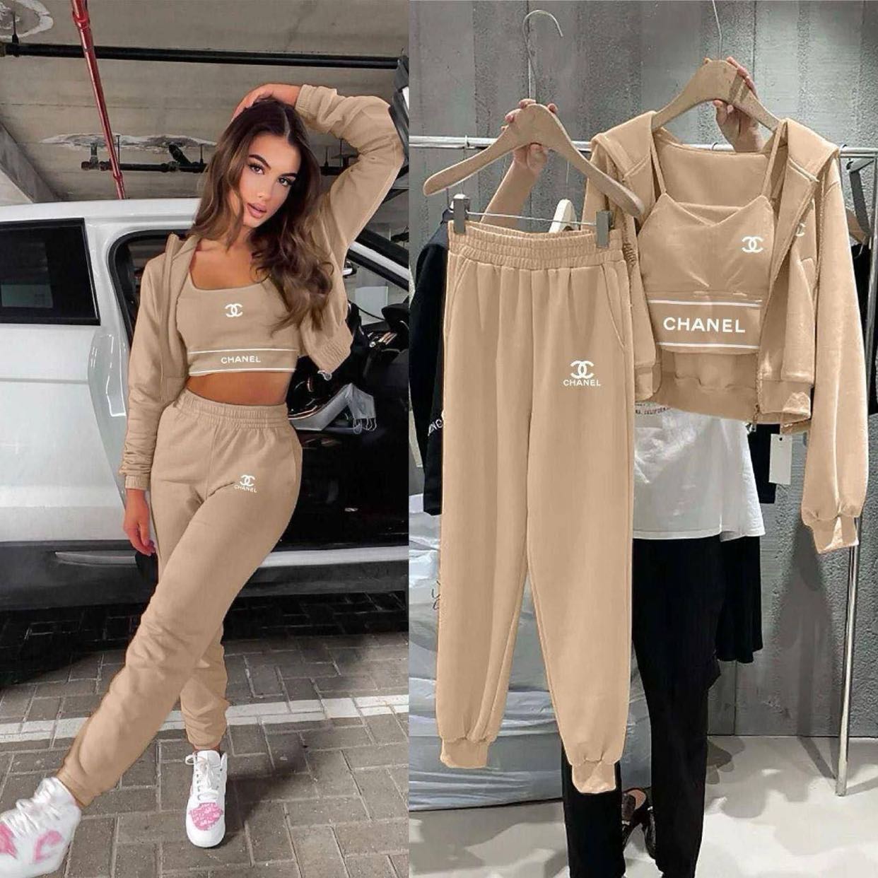 Compleu damă Chanel – casual , stil sport-lux