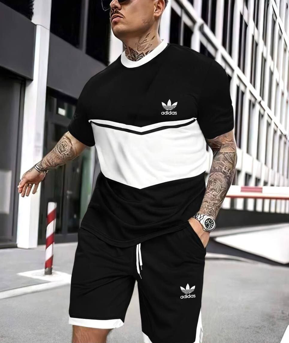 Compleu bărbătesc Adidas – model casual sport, două piese