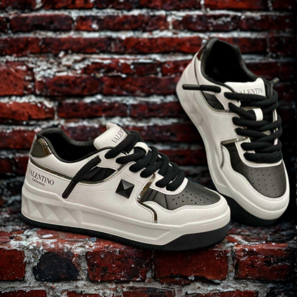 Adidași Valentino din Piele – Lux Italian și Eleganță Urbană